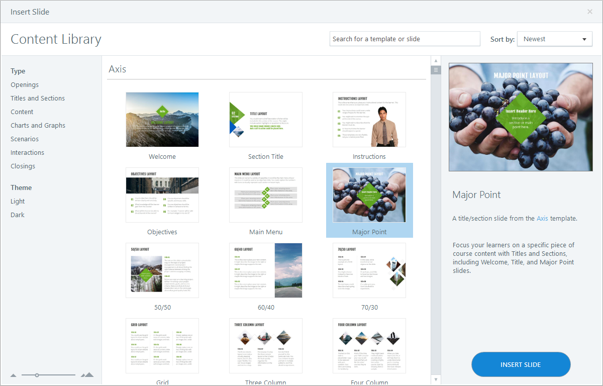 Hình ảnh Content Library